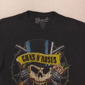 Guns N Roses Short Sleeve Graphic Band T Shirt Adult Mens Size Medium M Black